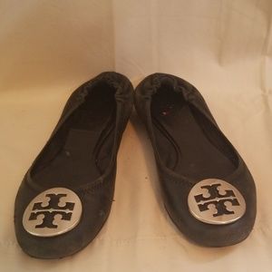 Well worn Tory Burch Flats